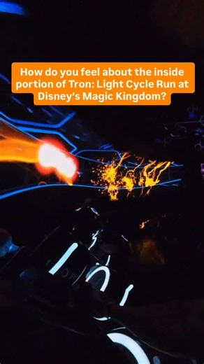 Coasters_and_Brews | How awesome is the inside portion of Tron: Lightcycle Run at Walt Disney World’s Magic Kingdom? This ride gets too much hate for being too... | Instagram