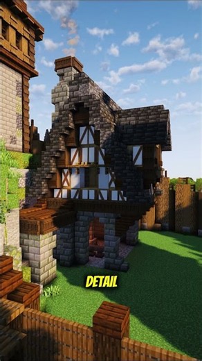 I Built a Lava-Fed Blacksmith in My Minecraft Medieval Fort 🔥⚒️