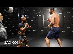 Mighty Mouse Vs Khamzat Chimaev at Jaxxon Media House