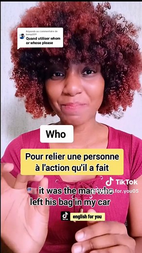 Comment utiliser who, whom, et whose en anglais