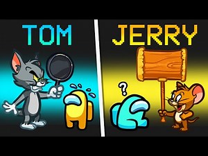 *NEW* TOM vs JERRY IMPOSTER ROLE in Among Us?! (Troll Mod)