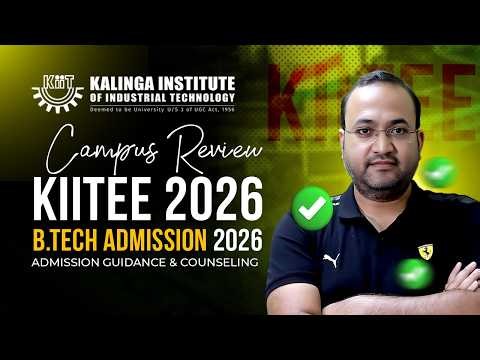 KIIT University | Kalinga Institute of Industrial Technology | KIITEE 2026 | Rev ‪@KIIT_University‬