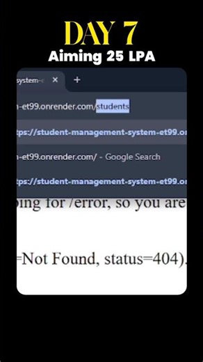 Day 7 | Java Backend Development #java #dsa