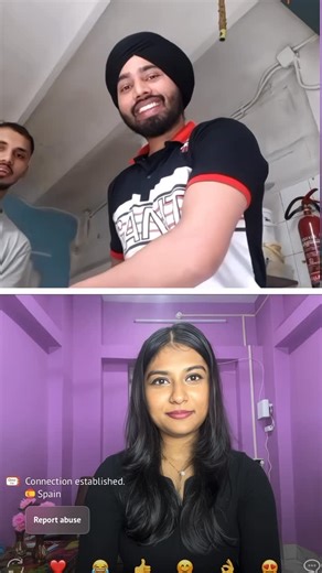 Rikta on Instagram: "Apke dil mai 🙈#reels #omegle #trending #ometv #funnyreels #viral"