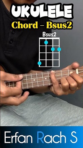 Basic 4 String Ukulele Chords - Chord Bsus2