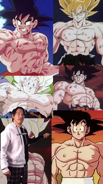 Love is stored in Goku’s massive pecs #dragonball #dragonballz #db #dbz #songoku #goku #gokuissohot #dragonballtiktok #dragonballtok