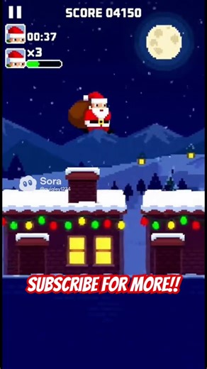 Santa 8 Bit
