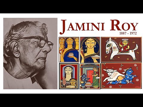 30 Paintings of Indian Artist Jamini Roy (1887 - 1972)
