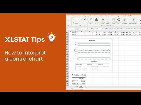 How to interpret a control chart in Excel ? - XLSTAT Tips