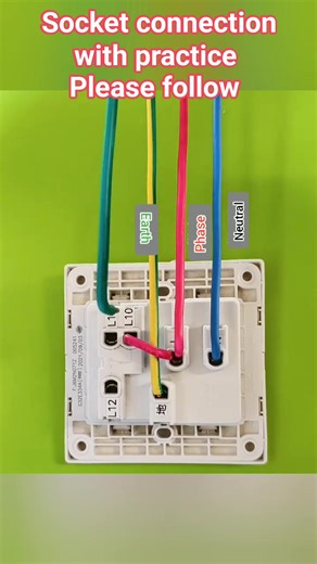 7.2K views · 36 reactions | Socket connection with wiring | electrical and electronic adventure | Facebook