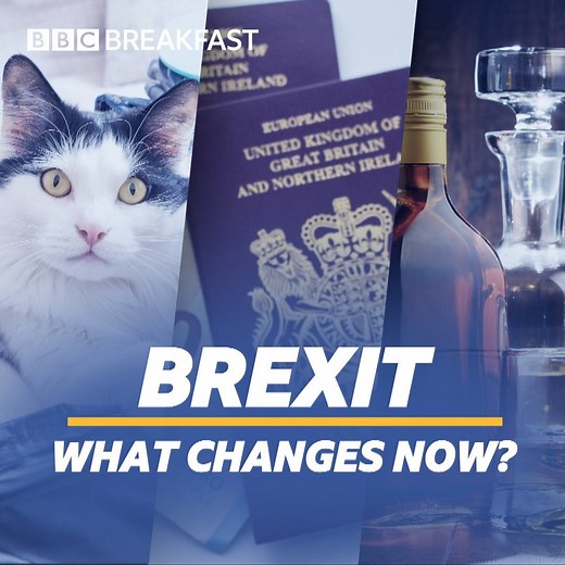 Wondering what changes now Brexit is here? This is what you need to know ⬇️ | BBC Breakfast