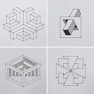 294K views · 5.3K reactions | Dibujos en 3D para principiantes ✍️❤️ | Art Paint | Facebook