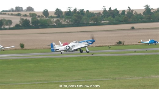 Mustang Heaven on a windy day | Keith Jones Airshow Videos