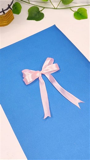 How to make cute Bow👍