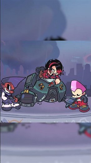 D-Sides Weekend 1 Opening Cutscene 😱 [FNF]