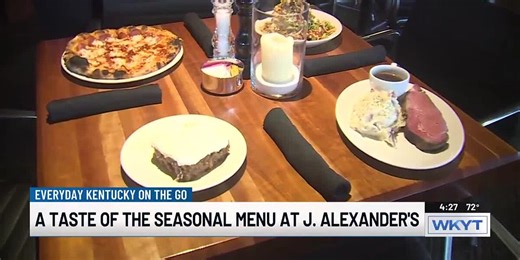 Everyday Kentucky On The Go | Seasonal menu at J. Alexander's