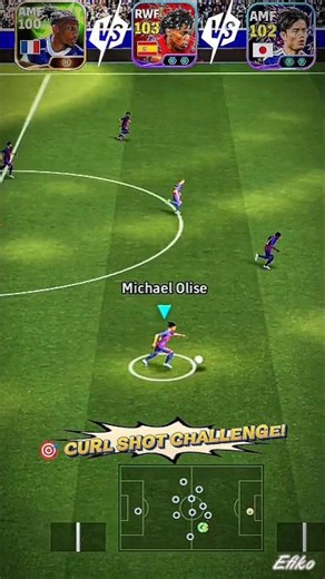 🎯 Curl Shot Challenge 🔥| Olise vs Yamal vs Kubo | #efootball #efootball2026