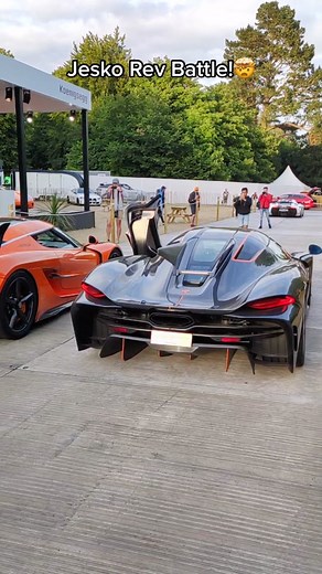 Crazy Jesko Attack vs. Jesko Absolut rev battle!🤤🤯 Which one would you take? | Video sent in by Jirka Lahner - thank you! | #GhostSquadron #Koenigsegg #Jesko