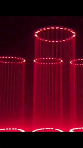 Kinetic Ring Light Installation | Motion-Based Immersive Lighting Technology #immersivevisuals