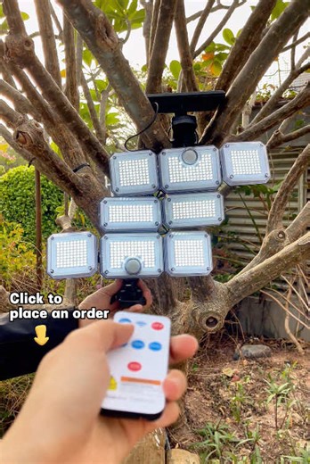 Solar induction lamp, no need to do it, it lights up automatically when people come#streetlight #solar #solarlight #solarlights #ledlight