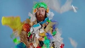 Plastic Other Garbage Falling On Man Stock Footage Video (100% Royalty-free) 1067285839 | Shutterstock