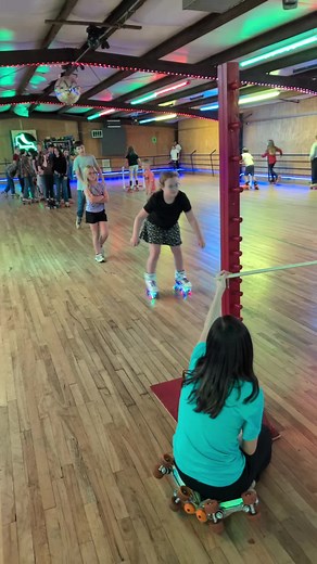 All Night Skate Limbo Line #RollerSkating #ChooseFun #Pontotoc #FuntimeSkateland #BirthdayParty