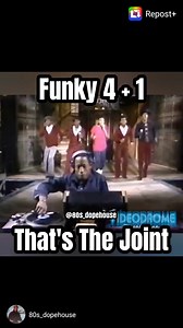 FUNKY 4 1 MC'S WAS THE 1ST HIP HOP ACT TO APPEAR ON LIVE NATIONAL TELEVISION ON FEB 14 1981. THEY PERFORMED THEIR HIT SONG, "THAT'S THE JOINT" ON SAT NIGHT LIVE HOSTED BY BLONDIE'S DEBBIE HARRY 🎵🎤📼🔥❤️🎶 | Daniel Chamberlayne