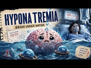 Hyponatremia Explained | Why Low Sodium Can Swell the Brain