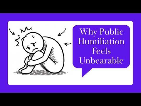 Public Humiliation Can Break You — Here’s Why 😨