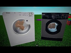 Hotpoint Aquarius vs. Bricks *BALANCE SENSOR* | washing machine destruction