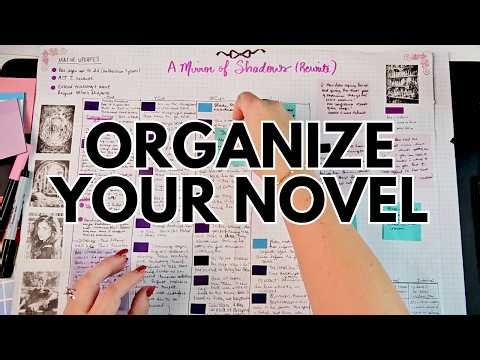 How I organize my novel with this giant grid