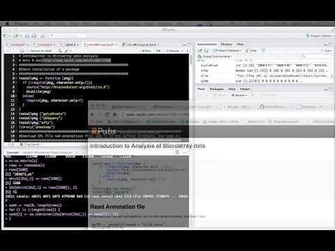 Gene Expression analysis using R