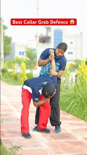Best Collar Grab Defence 😱🥋 #selfdefense #judo #selfdefence #martialarts #safety