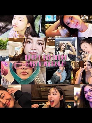 happy birthday my baby @ENGFA i love so much, forever. May you always be surrounded by love and affection throughout your life. You are a golden woman, thank you for making my days happier. | #ENGFAWARAHA | #engfa #engfa32 #happybirthday #fy