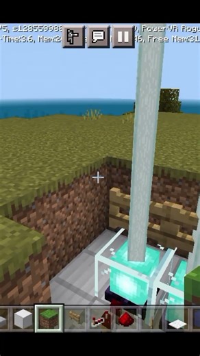 # how to make laser door in Minecraft 🤯 #minecraftshorts #shortvideo