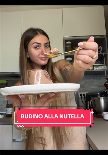 Budino alla Nutella con 3 ingredienti (senza glutine)
