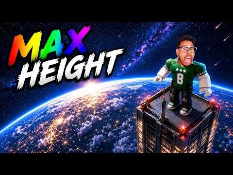 I Built the Tallest Skyscraper EVER in Roblox! 😱
