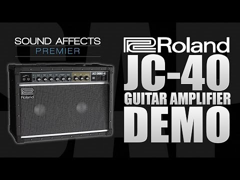 Roland JC-40 Jazz Chorus Guitar Amplifier Demo w/ Tom Quayle