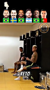 RETO DE BAILE -Ronaldo VS Neymar Jr VS Messi VS Marcelo VS Zlatan VS Vini Jr | Tribuna 13 futbol