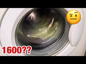 Indesit WIL153 washing machine || Final spin - Does 1600 not 1500?