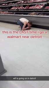 At a Walmart near Detroit, a man was filmed casually eating raw meat straight from the packet. 🤮 | Slapped Ham