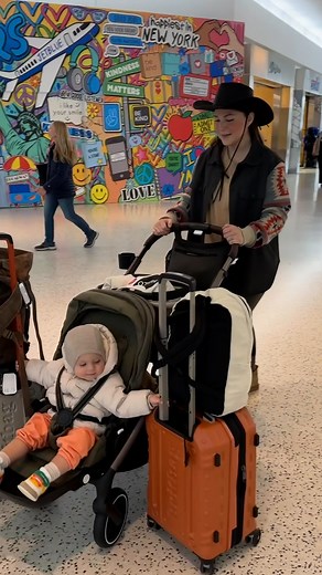 29M views · 459K reactions | Strong baby carries luggage at the airport  | Lessons Learned In Life | Facebook