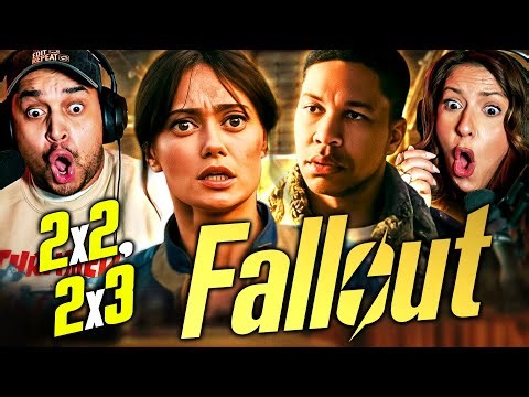 FALLOUT SEASON 2 EPISODES 2 & 3 REACTION – CIVIL WARS BEGIN! – FIRST TIME WATCHING – REVIEW