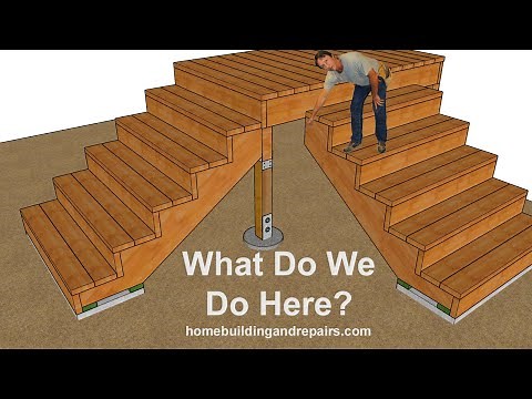 More Ways To Connect Stairs To Decks That Don't Have Much Structural Support - Building Ideas