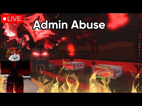 ROBLOX ADMIN ABUSE TIME🚨 STEAL A BRAINROT 🔴LIVE🔴