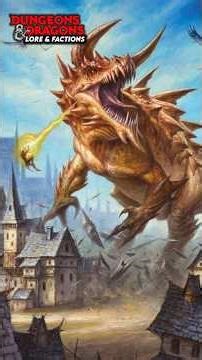 The Tarrasque in D&D. #dnd #dnd5e #dungeonsanddragons