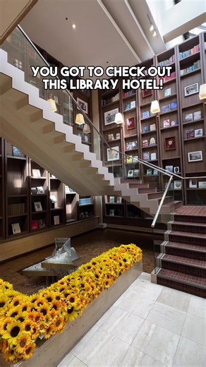 8K views · 122 reactions | Check out this Library Hotel that’s only...