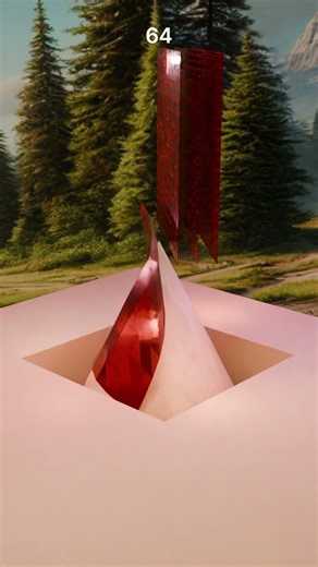 1 Million Red Cone Slide Simulation | Which one works best?