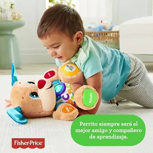 876K views · 13K reactions | ¡Desarrollar el lenguaje de tu bebé mientras juega es la manera más divertida de aprender!  Enséñale a tu pequeño un nuevo mundo de palabras con la ayuda de Perrito. | Fisher-Price | Facebook