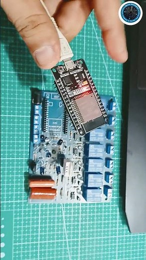 ESP32-Based Smart Home Automation PCB is Ready for Testing!#esp32projects #homeautomation #iot